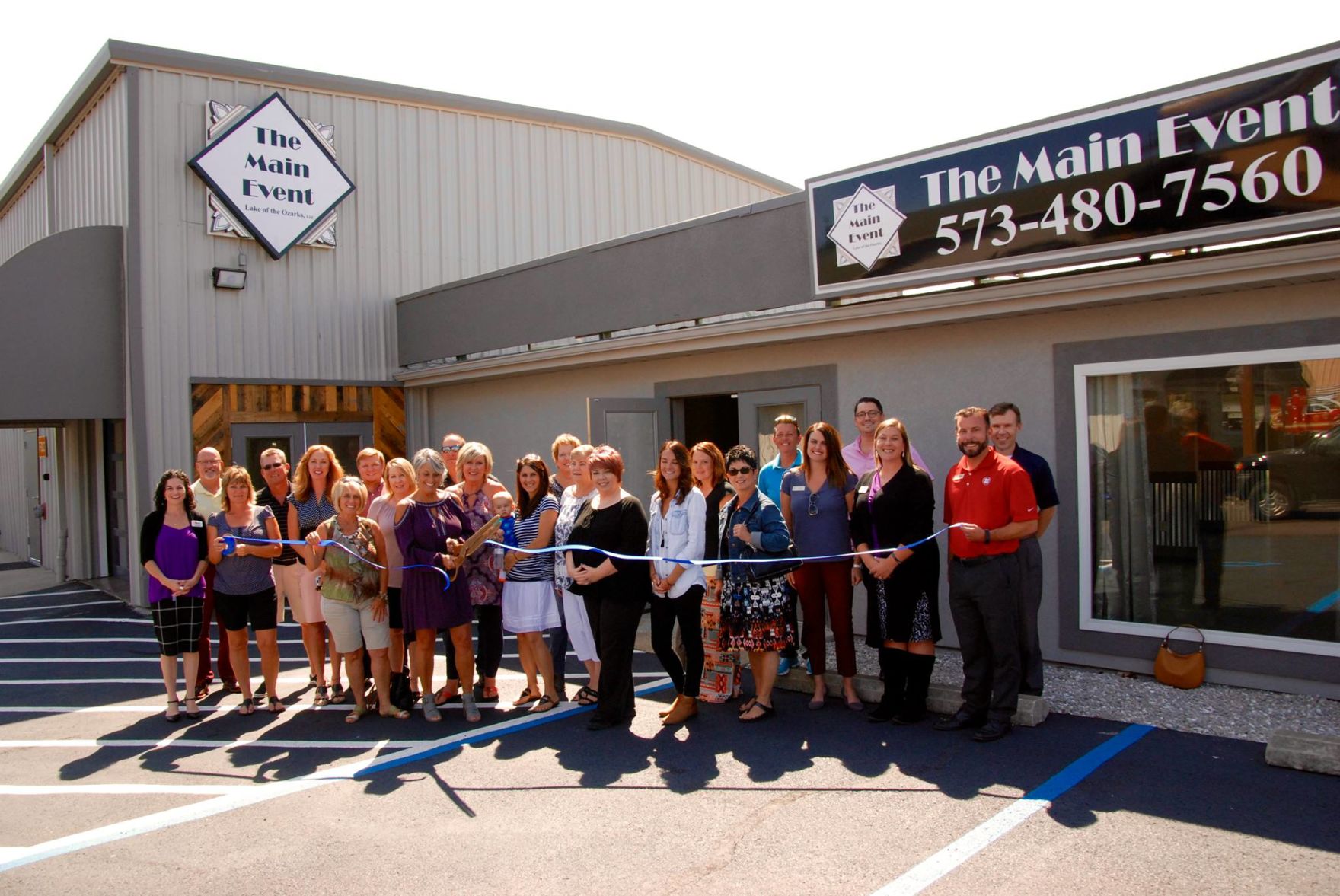The Main Event's Ribbon Cutting